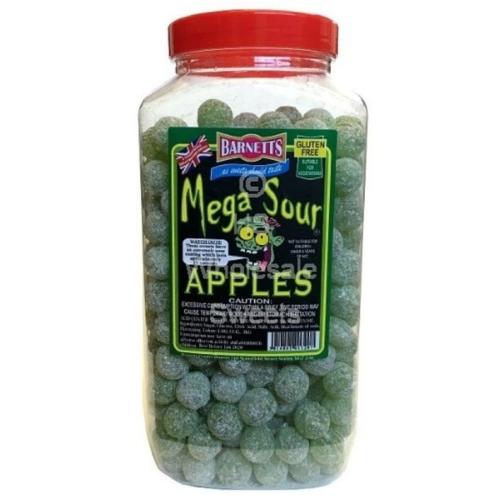 Barnetts Mega Sour Apple 3kg Tub