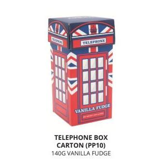 IB - PP10 - Poshpin Telephone Box Carton Vanilla Fudge