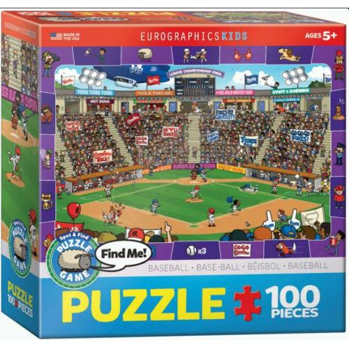 Baseball: Look and Find 1 x