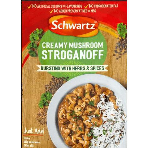 Schwartz Sachets - Mushroom Stroganoff