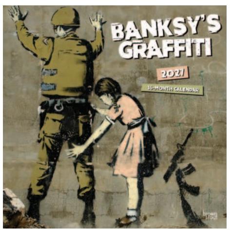 Calendar 2027 - Banksy Graffiti
