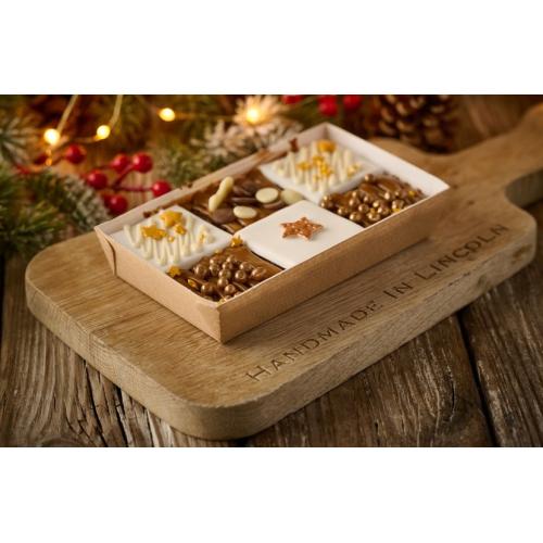 Original Cake Co. Festive 6 Piece Chocolate Truffle Tray Bake