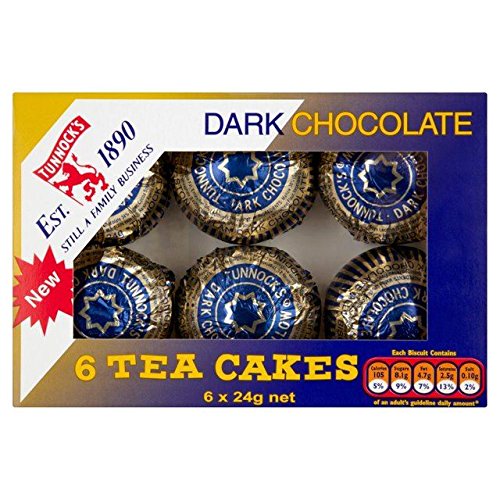 Tunnock's Tunnocks Dark Chocolate Teacakes