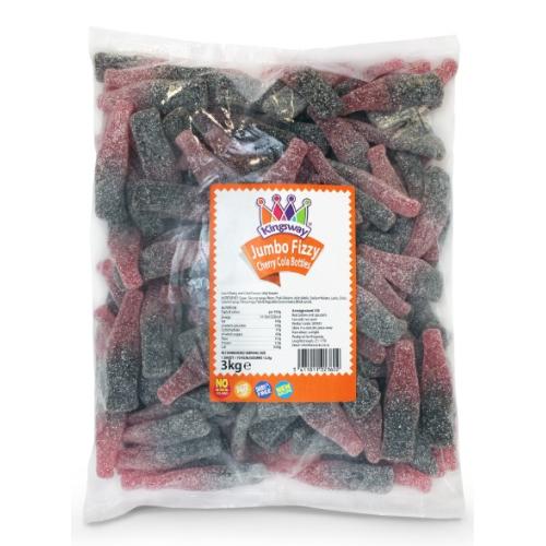 Kingsway Jumbo Cherry Cola Bottles