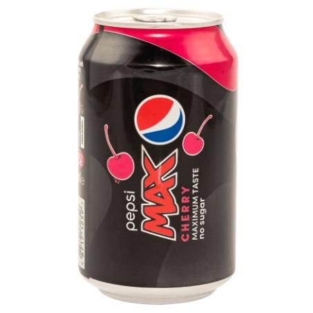 Pepsi Max Cherry Cans