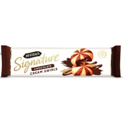 McVitie's Signature Chocolate Cream Swirls Biscuits