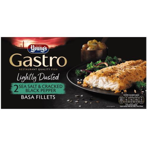 Young's 2pk Salt & Pepper Basa Fillets