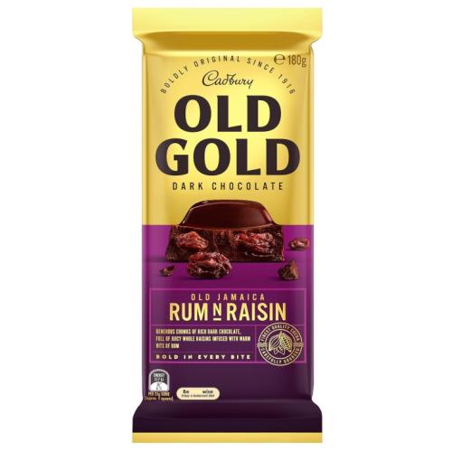 Cadbury Old Gold Jamaica Rum & Raisin