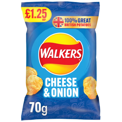 Walkers Cheese & Onion