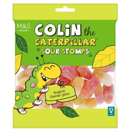 Colin the Caterpillar Sour Stomps