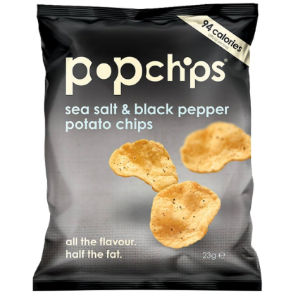 KP POPCHIPS SEA SALT AND BLACK PEPPER