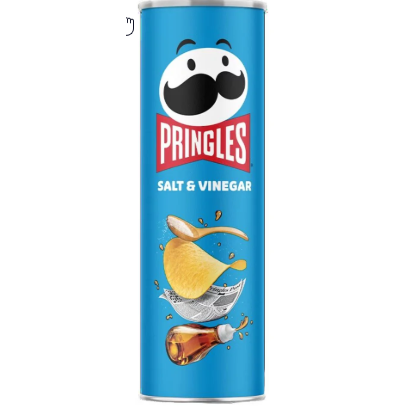 PRINGLES SALT & VINEGAR 165G