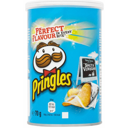 PRINGLES SALT & VINEGAR 70G