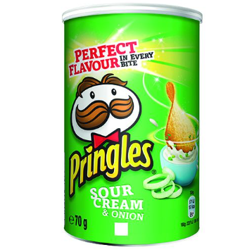 PRINGLES SOUR CREAM & ONION 70G