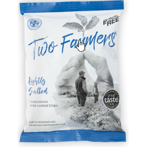 TWO FARMERS LIGHTLY SALTED GB 40G