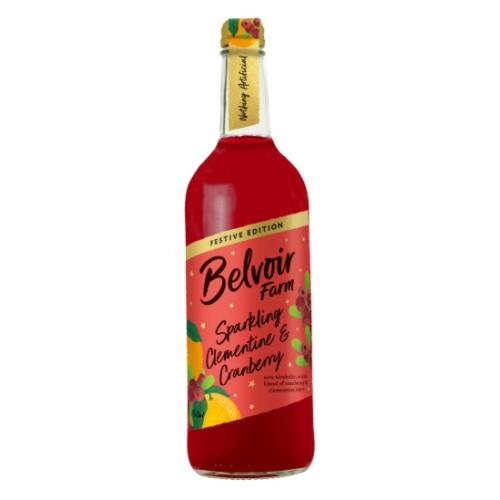 Belvoir Farms Sparkling Drink - Clementine & Cranberry