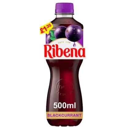 Ribena Blackcurrant PM £1.35
