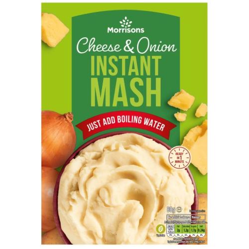 Morrisons Cheese & Onion Mash