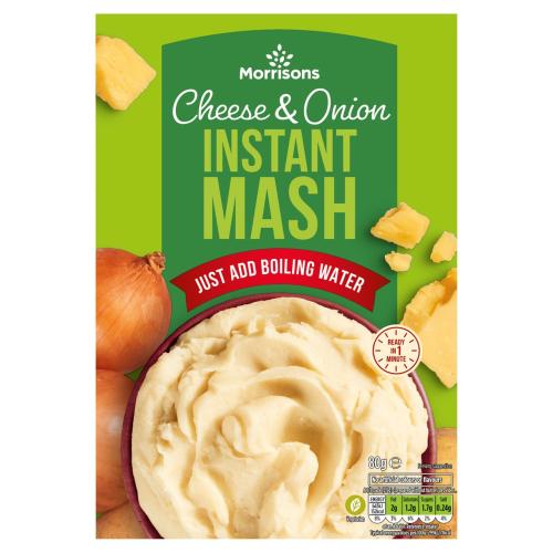 Morrisons Cheese & Onion Mash