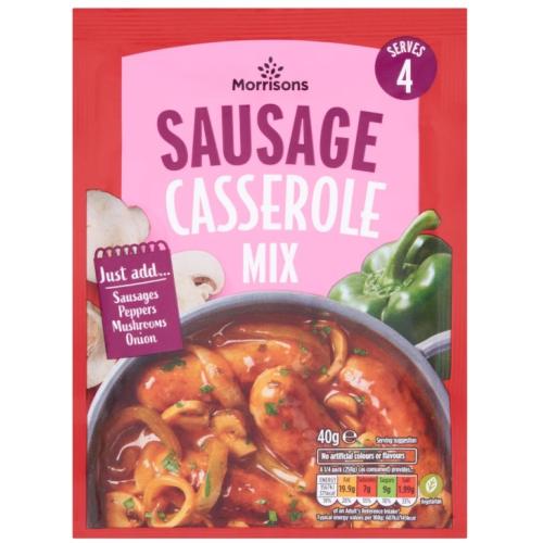Morrisons Sausage Casserole Sauce Mix