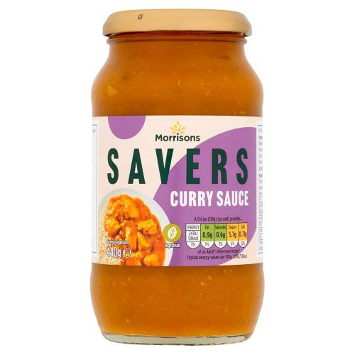 Morrisons Savers Curry Sauce