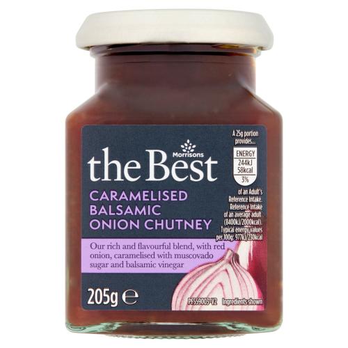 Morrisons the Best Caramelised Balsamic & Onion Chutney