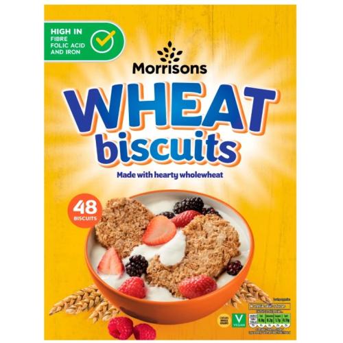 MORRISONS WHEAT BISCUITS 48 PACK