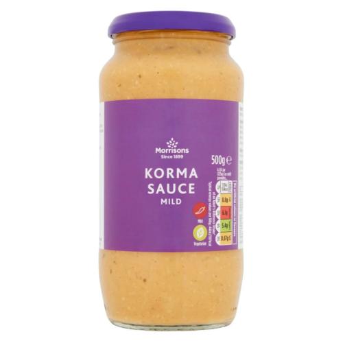 MORRISONS KORMA SAUCE 500G