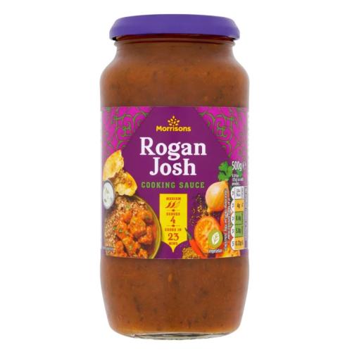 MORRISONS ROGAN JOSH SAUCE 500G