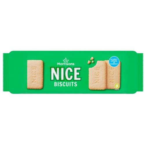 MORRISONS NICE BISCUITS 200G