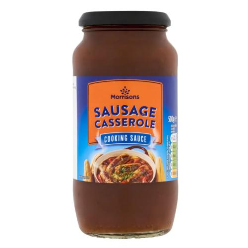 MORRISONS SAUSAGE CASSEROLE 500G