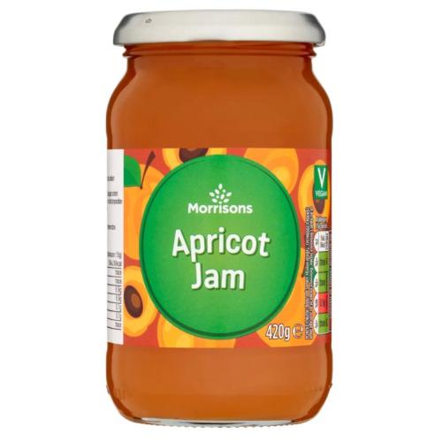MORRISONS APRICOT JAM 420G