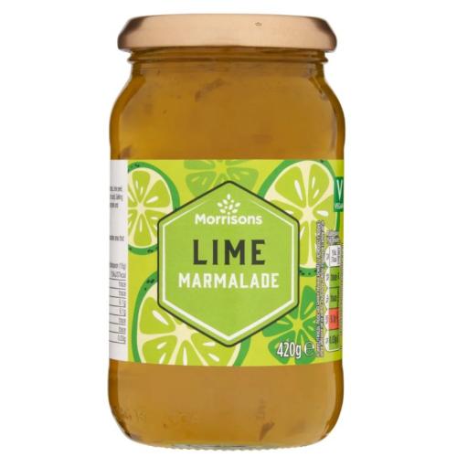 MORRISONS LIME MARMALADE 420G
