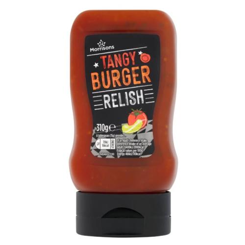 MORRISONS BURGER RELISH 310G