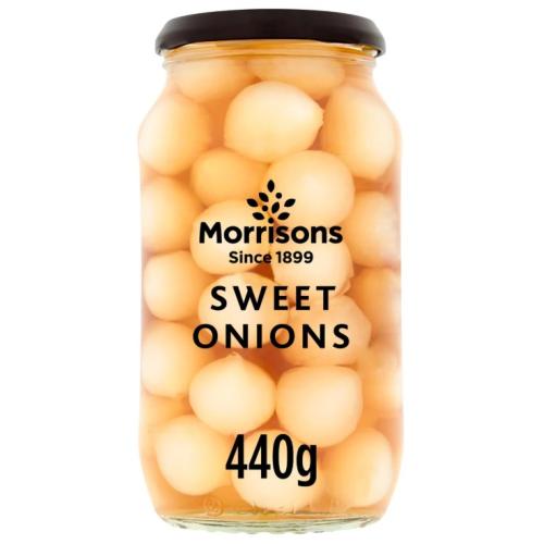 MORRISONS SWEET ONIONS 440G
