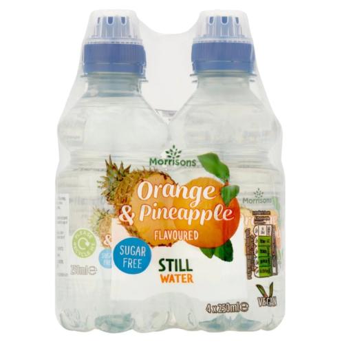 MORRISONS ORANGE & PINEAPPLE WATER