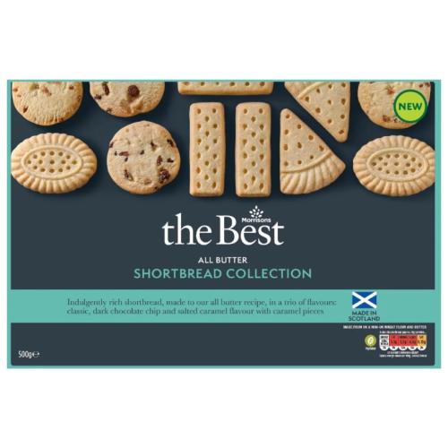 MORRISONS THE BEST SHORTBREAD 500G