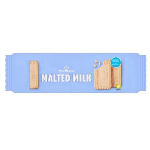 MORRISONS MALTED MILK BISCUITS 200G
