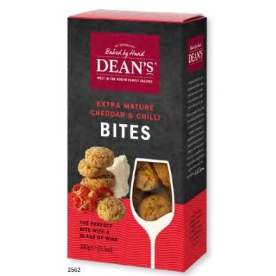 Dean's Extra Mature Cheddar & Chilli Bites