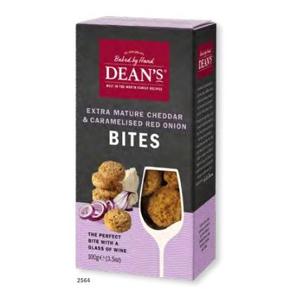 Dean's Extra Mature Cheddar & Caramelised Onion Bites