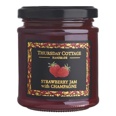 Thursday Cottage Strawberry Jam with Champagne