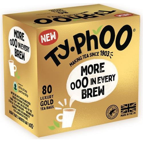 Typhoo Gold Luxury Tea bags