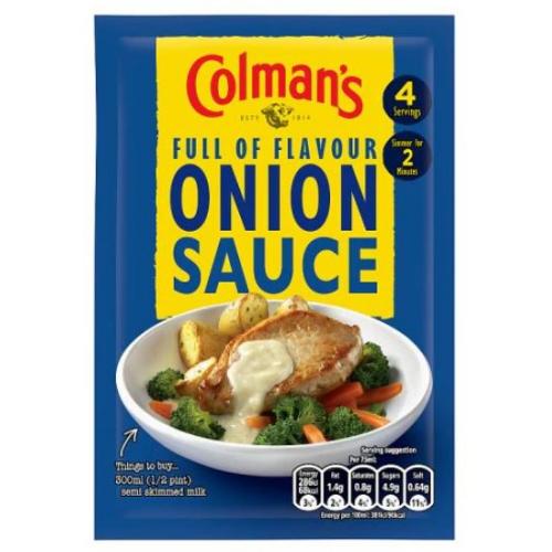 Colman's Colmans Sachet Onion Sauce