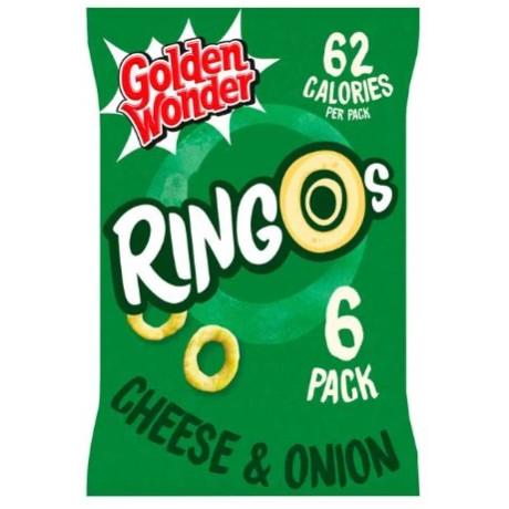 Golden Wonder Ringos Cheese & Onion