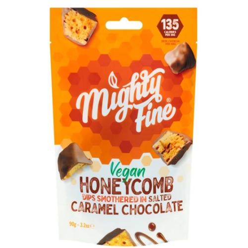 Mighty Fine Pouch - Salted Caramel in Milk Chocolate (Vegan)