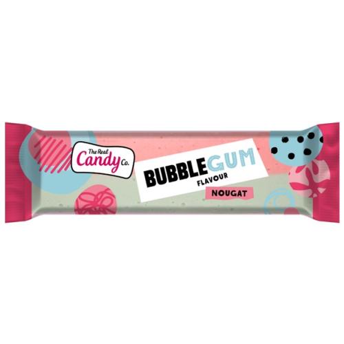 The Real Candy Co. Nougat Bar - Bubblegum