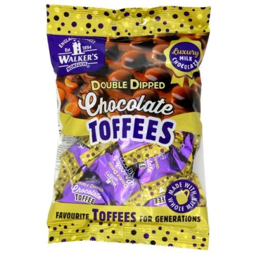 Walker's Nonsuch Bags Double Dipped Chocolate Toffee