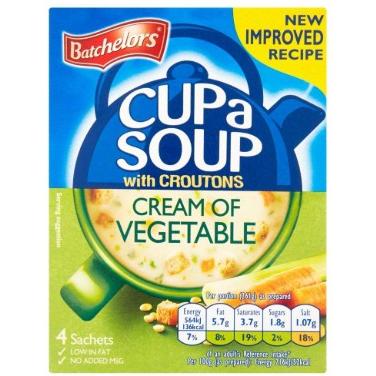 Batchelors Batchelor Cupa Soup Cream Of Vegetable