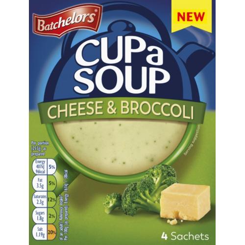 Batchelors Cupa Soup Cheese & Broccoli