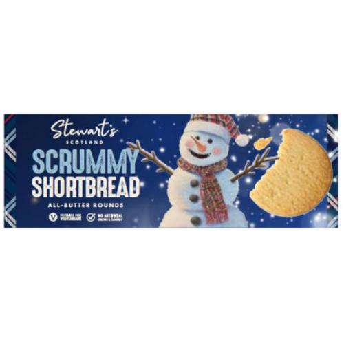 Stewart's Signature Scrummy Shortbread - Snowman